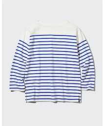UNIQLO | ボーダーオーバーサイズT(Tシャツ/カットソー)