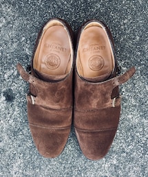 JOSEPH CHEANEY&SONS | Edmund suede 125 UK6 F(ドレスシューズ)