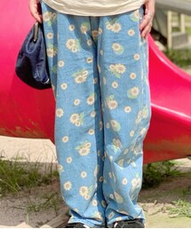 ひまわりデニム🌻 | デニムパンツ