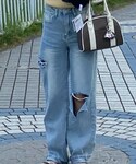 sheinの「パンツ(デニムパンツ)」