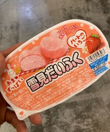 うさこのスウィーツ同盟会 | 雪見だいふくの🍓。型がハート。美味しい。(その他)