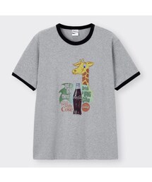 GU | グラフィックT(半袖) Coca-Cola 6 L(Tシャツ/カットソー)