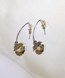 貝殻パールピアス | ピアス（両耳用）