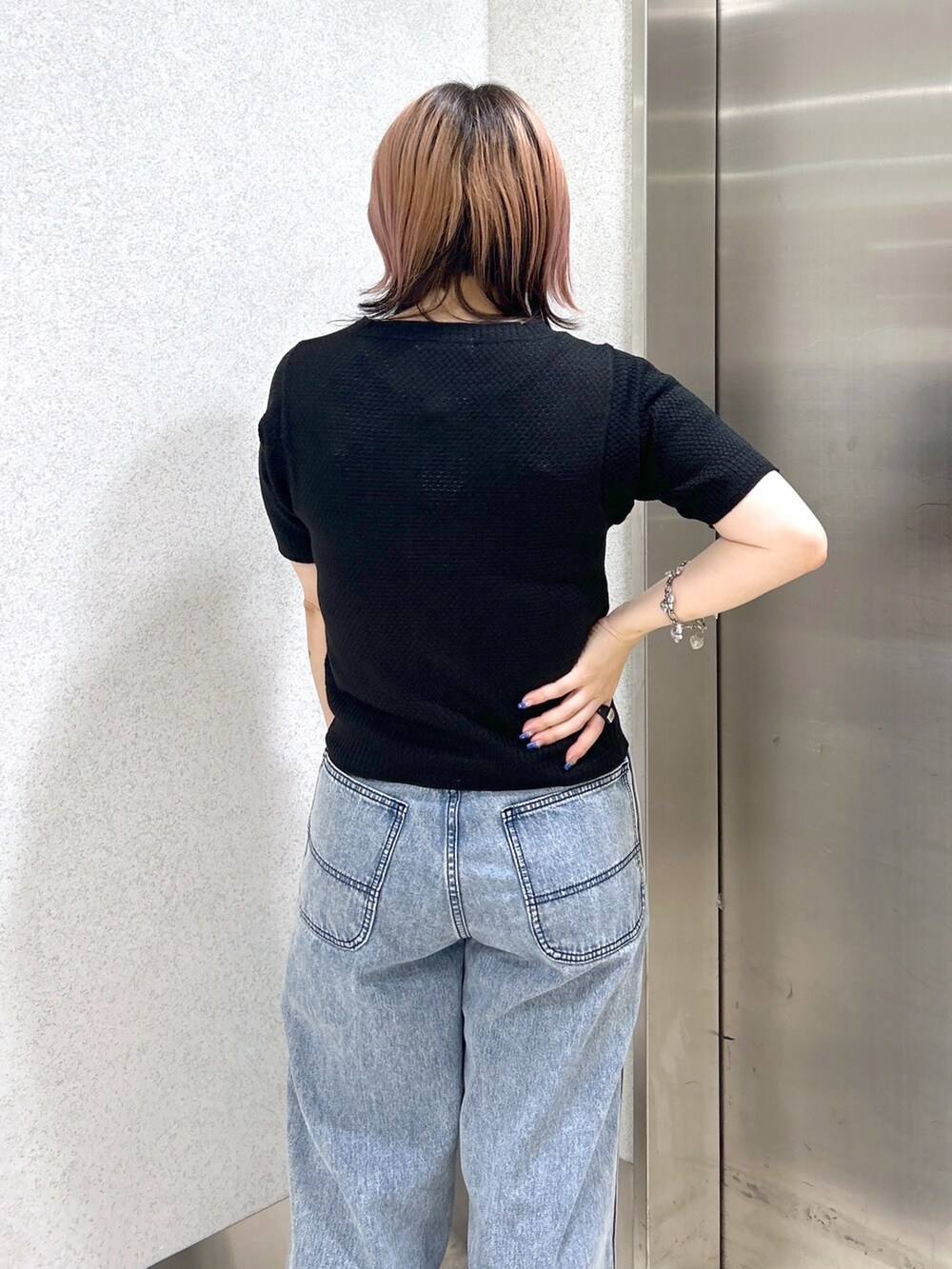 もみじさんの「BIG POCKETS PANTS（MILKFED.）」を使ったコーディネートの6枚目の写真