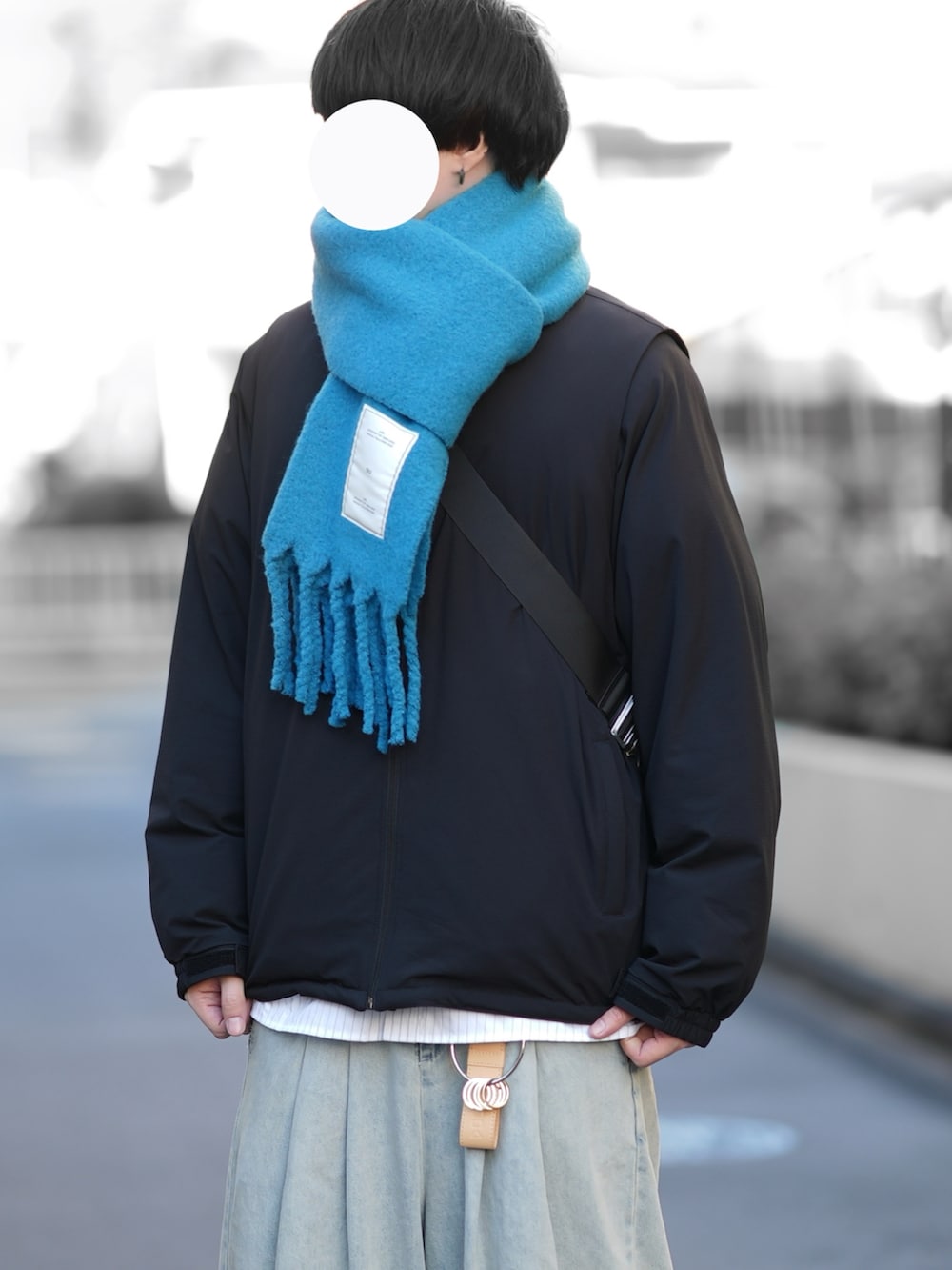 とっしーさんの「2way Detachable Down Jacket - 2wayデタッチャブルダウンジャケット（DOOPZ）」を使ったコーディネートの3枚目の写真