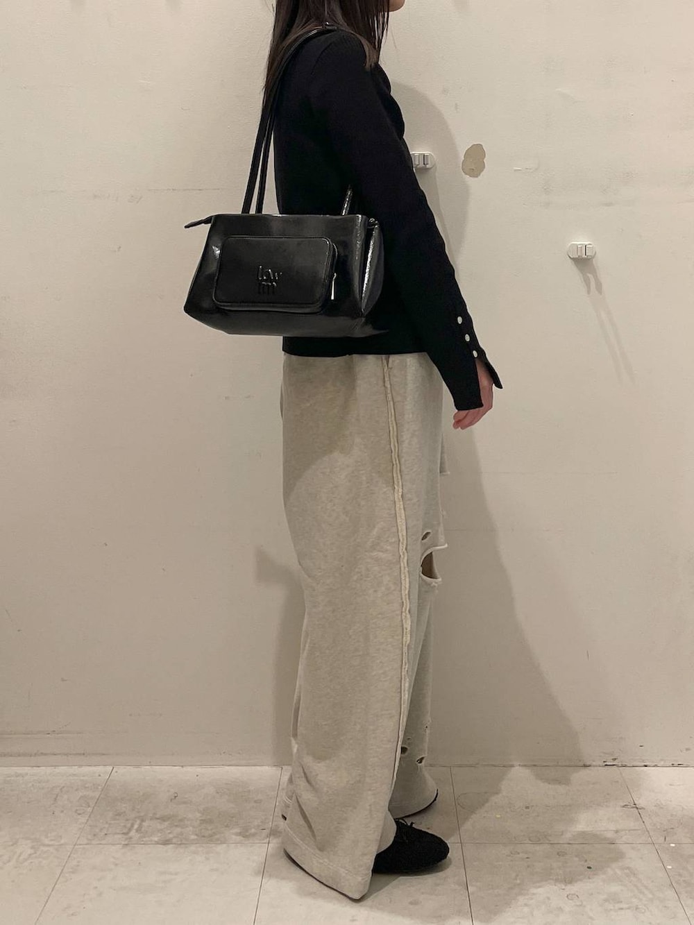 ゆゆはさんの「４ＲＯＯＭショルダーＢＡＧ138730（LOWRYS FARM）」を使ったコーディネートの2枚目の写真