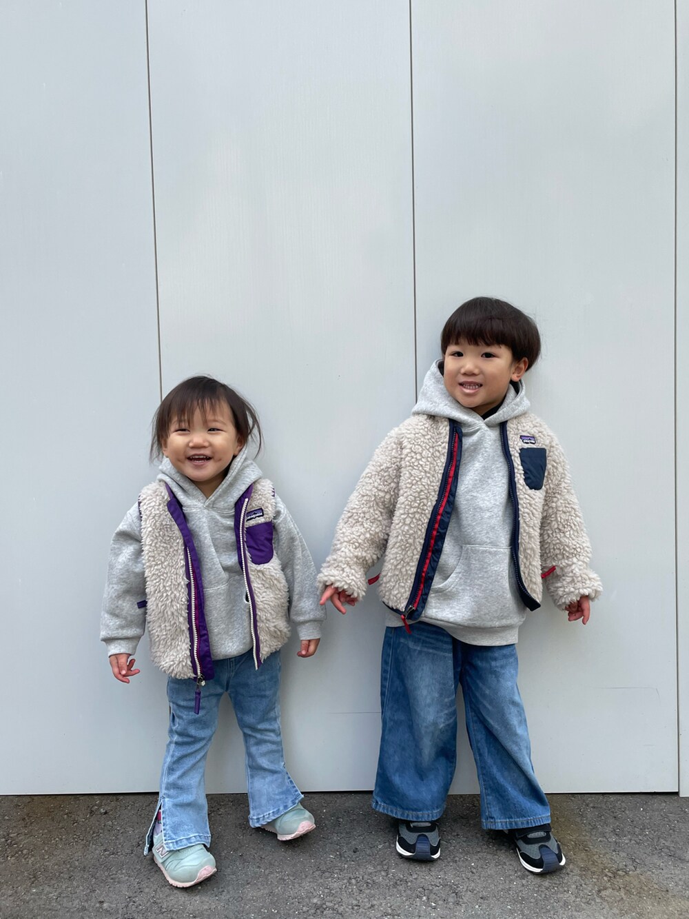 あると/うたはさんの「patagonia/パタゴニアBaby Retro-X Jacket（patagonia）」を使ったコーディネートの2枚目の写真