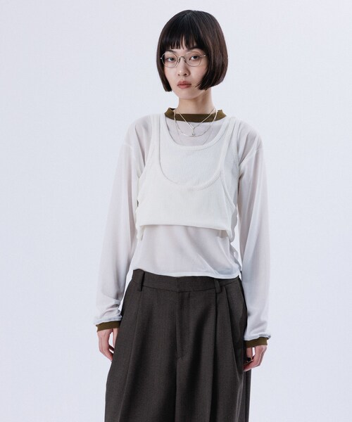 GIRDLE TANK TOPの4枚目の写真