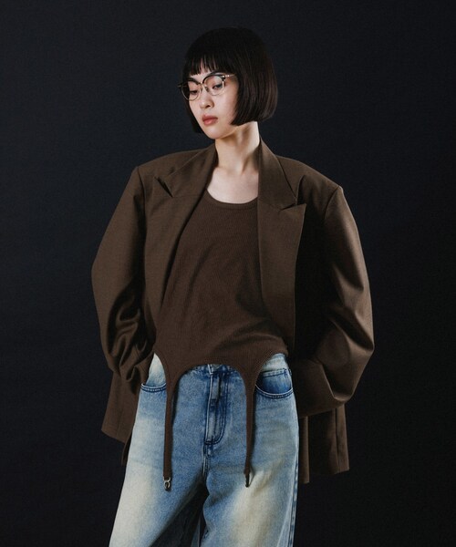 GIRDLE TANK TOPの3枚目の写真