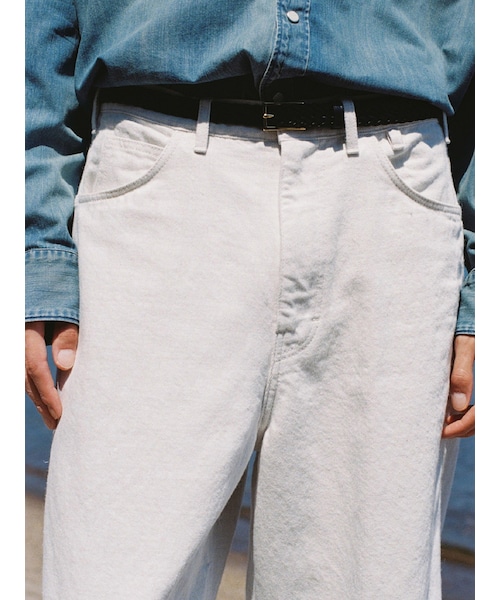 LIDNM(リドム)の「Shetland Painter Pants(その他パンツ・メンズ・ホワイト・S/M/L)」の3枚目の写真