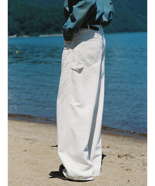 LIDNM(リドム)の「Shetland Painter Pants(その他パンツ・メンズ・ホワイト・S/M/L)」の5枚目の写真