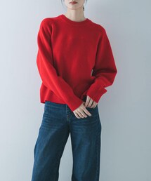 URBAN RESEARCH | ウォッシャブルウールカシミヤニット(ニット/セーター)