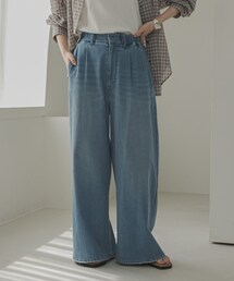 URBAN RESEARCH | 『3サイズ展開』綿麻デニムイージーパンツ(デニムパンツ)