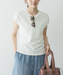 URBAN RESEARCH | サイドギャザーカットソー(Tシャツ/カットソー)