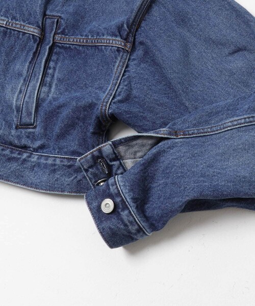 URBAN RESEARCH(アーバンリサーチ)の「KURO POWER SHOULDER DENIM JACKET(デニムジャケット・レディース・INDIGO・1)」の5枚目の写真