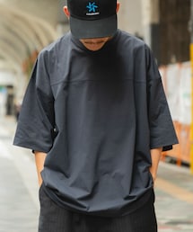 URBAN RESEARCH | Wide Dad BREEZY TECH SHORT-SLEEVE T-SHIRTS(Tシャツ/カットソー)