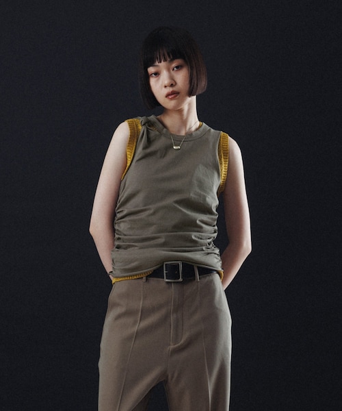NO-SLEEVE KNOT DEZIGN TOPSの4枚目の写真
