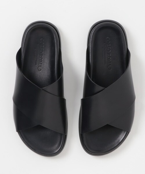 かぐれ(カグレ)の「CORSO ROMA, 9 CROSS SANDAL(サンダル・レディース・NERO・36/37/38)」の9枚目の写真