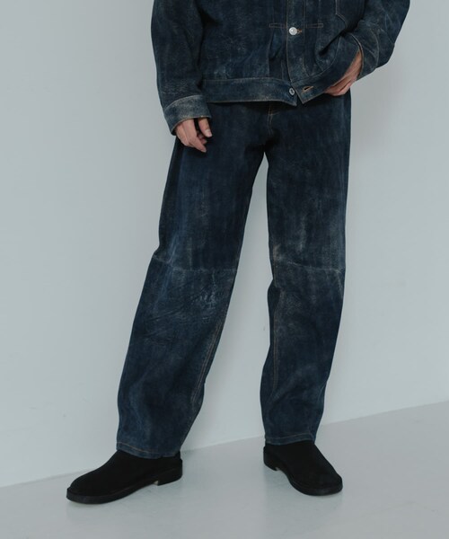URBAN RESEARCH(アーバンリサーチ)の「『別注』SEVEN BY SEVEN×URBAN RESEARCH LEATHER WIDE PANTS(その他パンツ・メンズ・BLACK/NAVY・M/L)」の18枚目の写真