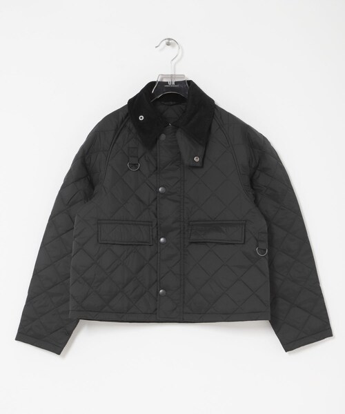 URBAN RESEARCH(アーバンリサーチ)の「Barbour spey quilted jacket(その他アウター・レディース・black/sage・34/36)」の1枚目の写真
