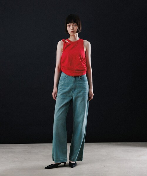 NO-SLEEVE KNOT DEZIGN TOPSの10枚目の写真