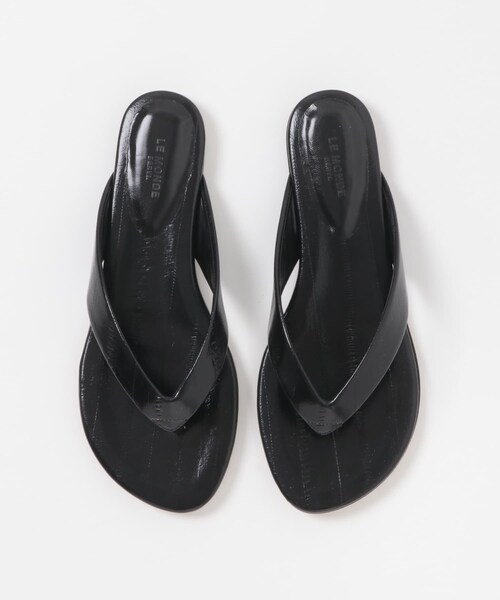 URBAN RESEARCH(アーバンリサーチ)の「LE MONDE BERYL FLAT THONG SANDAL(サンダル・レディース・BLACK・36/37/38/39)」の10枚目の写真