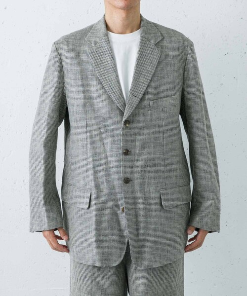 URBAN RESEARCH(アーバンリサーチ)の「SEVEN BY SEVEN 5B LOOSE TAILORED JACKET(テーラードジャケット・メンズ・047 GR BEG・M/L)」の4枚目の写真