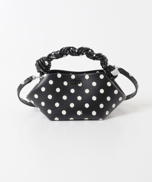 URBAN RESEARCH(アーバンリサーチ)の「GANNI BOU MINI PRINTED(ハンドバッグ・レディース・BLACK・-)」の2枚目の写真