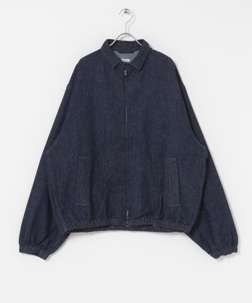 URBAN RESEARCH(アーバンリサーチ)の「SANMONT シルクデニム スイングトップ(デニムジャケット・メンズ・Indigo・2/3)」の3枚目の写真