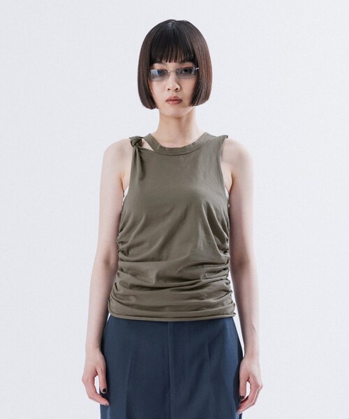 NO-SLEEVE KNOT DEZIGN TOPSの15枚目の写真
