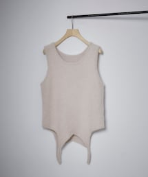 フォックスカシミヤ2WAYタンクトップ