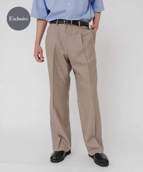 URBAN RESEARCH(アーバンリサーチ)の「MAATEE SONS EXCLUSIVE SHIRAHAMA(その他パンツ・メンズ・BEIGE/あせたBLUE・1/2/3)」の2枚目の写真