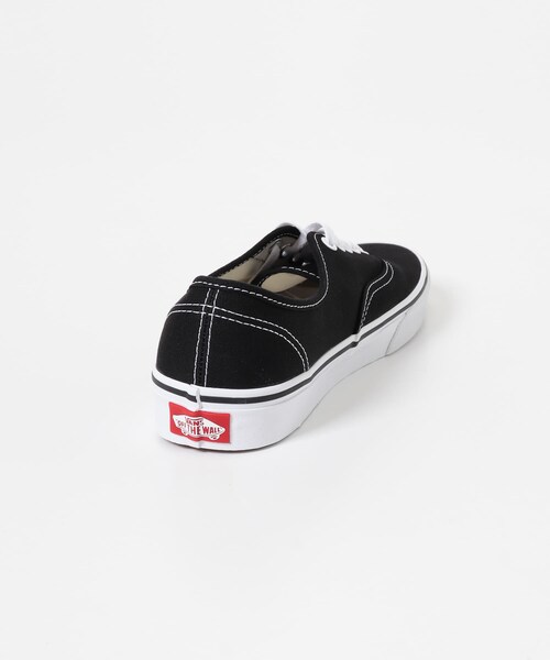 URBAN RESEARCH DOORS(アーバンリサーチドアーズ)の「VANS AUTHENTIC(スニーカー・メンズ・BLACK・26/26.5/27/27.5/28/28.5/29)」の9枚目の写真