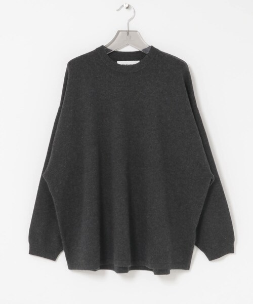 URBAN RESEARCH(アーバンリサーチ)の「dDdDdDd CASHMERE SUPER BIG CREW(ニット/セーター・メンズ・CCL GRAY/OATMEAL BE・S/M/L/XL)」の10枚目の写真