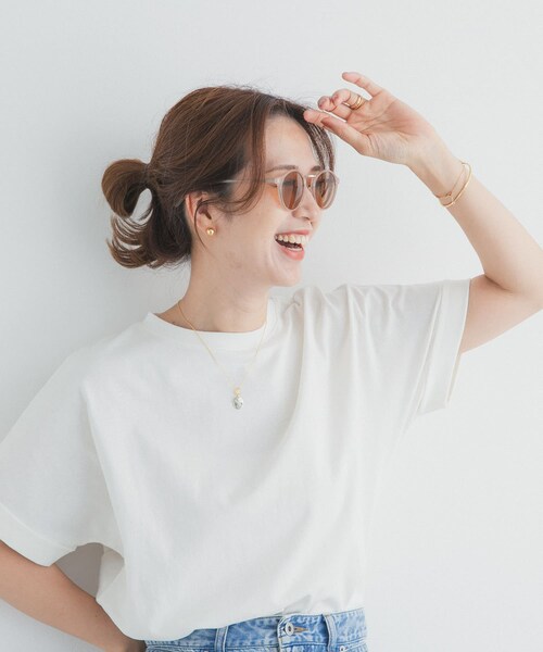 URBAN RESEARCH DOORS(アーバンリサーチドアーズ)の「ボストンサングラスA(メガネ・レディース・GRAY/BEIGE・0)」の11枚目の写真
