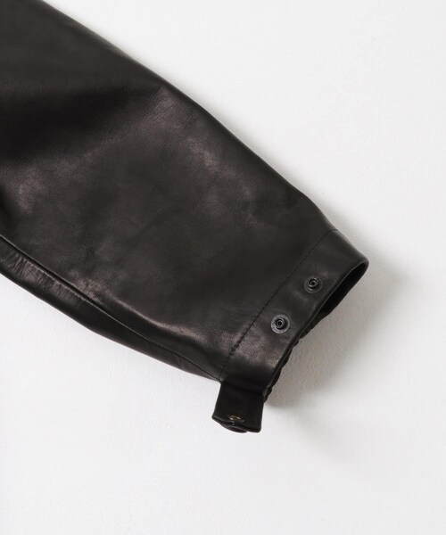 URBAN RESEARCH(アーバンリサーチ)の「『別注』semoh×URBAN RESEARCH Horse Leather Jacket(テーラードジャケット・メンズ・BLACK・2/3)」の16枚目の写真