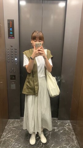 UNIQLOのスカートを使ったuuxooさんのノウハウ動画