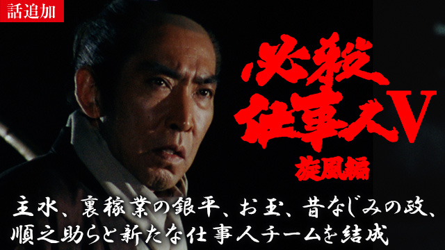 【4/3  UP】（第9話）<br>必殺仕事人Ⅴ・旋風編