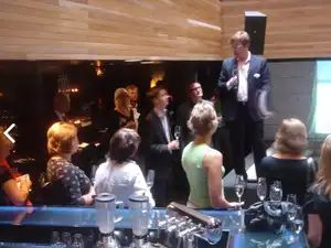 Water gets the wine treatment in South African tastings