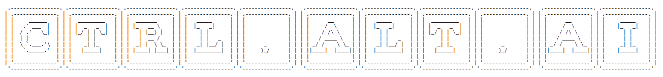 Ctrl, Alt, AI