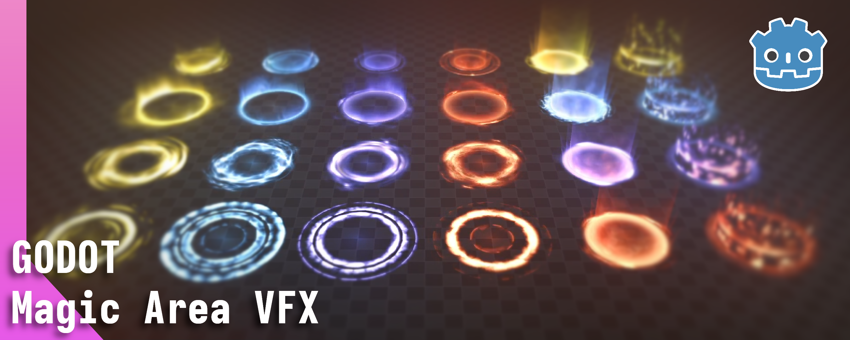 Godot Magic Area VFX Godot Magic Area VFX