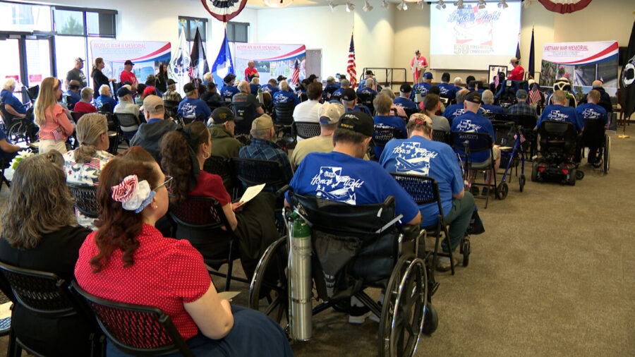 Utah Honor Flight brings 'virtual flight' experience to veterans in Payson