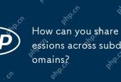 How can you share sessions across subdomains?