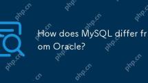 How does MySQL differ from Oracle?