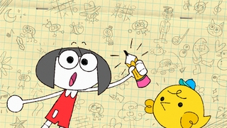 Doodle Girl is your hand drawn hero!