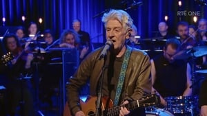 Davy Carton of the Saw Doctors with the RTÉ Concert Orchestra on Saturday's Tommy Tiernan Show. Picture credit: Melissa Mannion