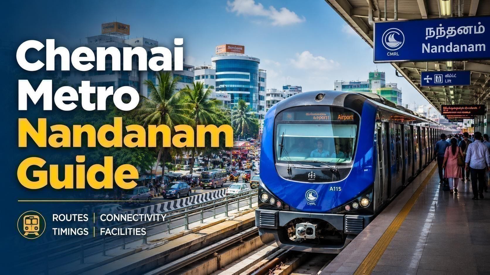 Nandanam Metro Station Chennai Guide