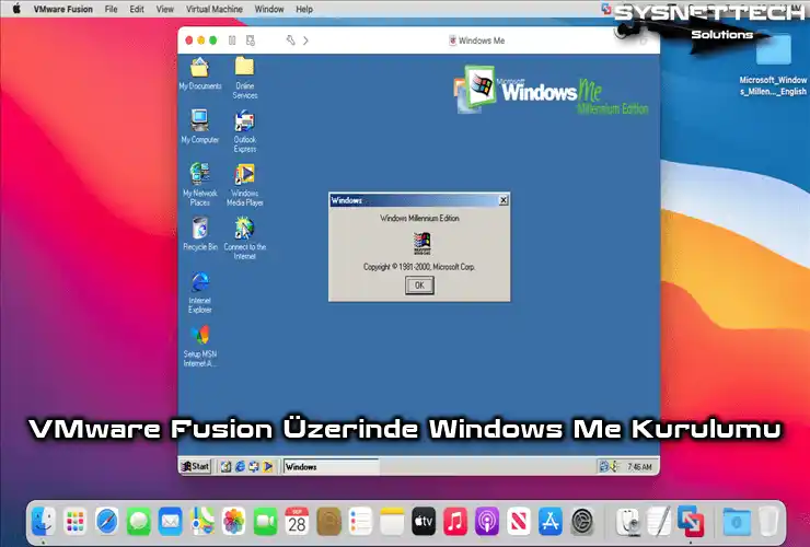 Mac & macOS’ta VMware Fusion Üzerinde Windows ME Kurulumu
