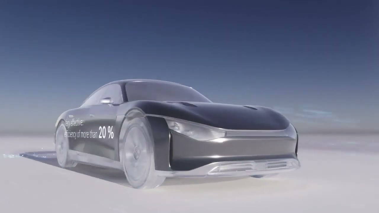 Mercedes-Benz Innovates with Solar-charging Paint - YouTube