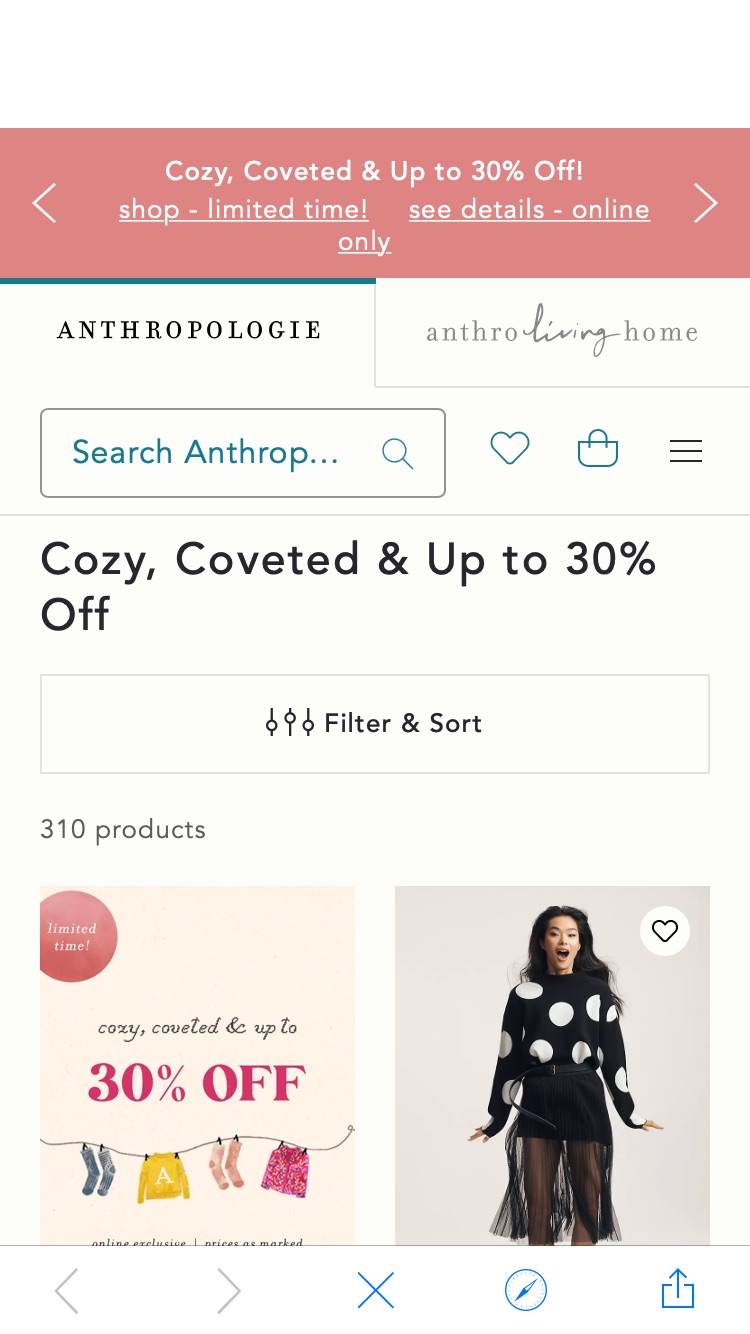 Cozy, Coveted & Up to 30% Off | Anthropologie